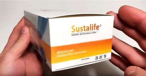 Упаковка препарата Сусталайф для суставов